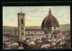 Cartolina Firenze, La Cattedrale Presa Da Orsanmichele  - Firenze (Florence)