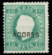 Açores, 1879, # 29 Dent. 12 3/4, Sob. C, MNG - Açores