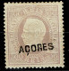 Açores, 1871, # 27a Dent. 13 1/2, Sob. C, MH - Azoren