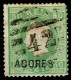 Açores, 1871, # 20f Dent. 13 1/2, Sob. C, Used - Azores