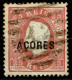 Açores, 1871, # 19f Dent. 12 3/4, Sob. C, Tipo V, Used - Açores