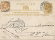 CEYLON – 4 C. UPRATED POSTAL STATIONERY 2 C. EDWARD VII POSTCARD FROM COLOMBO TO GERMANY - 1905 - Ceylon (...-1947)