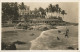 CEYLON – 4 STAMP 12 C. FRANKING ON PC (MOUNT LAVINIA BEACH) FROM COLOMBO TO GERMANY – 1937 - Ceylan (...-1947)