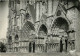 18 - Bourges - Cathédrale Saint-Etienne - Les Cinq Portails - Mention Photographie Véritable - Carte Dentelée - CPSM Gra - Bourges