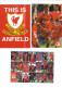 3  POSTCARDS   LVERPOOL FC  LATE 90S - Football