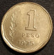 ARGENTINE - ARGENTINA - 1 PESO 1975 - KM 69 - Argentine