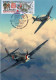 Carte Maxi  2017 Premier Jour : Avions YAK- 3 Du Regiment Normandie- Niemen - 2010-2019