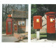 4  POSTCARDS   POST BOXES  PUBL BY PH TOPICS - Post