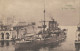 ITALY - TARANTO - R. NAVE "ROMA" - ED. TRAVERSA SANSONE - BLACK WW1 MARK "BASE MILITAIRE FRANCAISE TARENTE" - 1917 - Warships