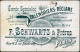 PARIS 1900 "F. SCHWARZ & Frères" - Publicidad