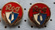 ROG Ljubljana  Bicycle Bike Factory Slovenia Ex Yugoslavia 2 Different Pins - Marcas Registradas