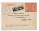 !!! LETTRE PAR AVION POUR ATHENES, PAR HYDRAVION VOIE A.U.L.O, CACHET 1ERS COURRIERS POSTAUX REGULIERS - 1927-1959 Cartas & Documentos