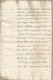 Delcampe - N°1966 ANCIENNE LETTRE DE PAR DEVANT LES NOTAIRES ROYAUX A DECHIFFRER DATE 1663 - Documentos Históricos