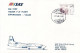 1985-Danimarca I^volo SAS Copenhagen-Vaxjo,al Verso Bollo D'arrivo - Airmail
