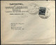 1947-Trieste A Busta Affrancata L.10 Ardesia Democratica Soprastampato,al Verso  - Marcofilía