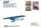 1960-Holland Nederland Olanda Commemorativo Del Cinquantenario I^volo DDL/SAS Am - Correo Aéreo