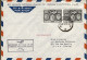 1958-Belgique Belgium Belgio Cat.Pellegrini Euro 75, I^volo Lufthansa Amburgo Fr - Covers & Documents