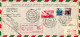 San Marino-1950 Raccomandata I^volo Postale Con Elicottero Trieste-San Marino De - Poststempel