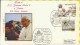 Vaticano-1982  S.S. Giovanni Paolo II^visita A Ginevra Volo Vaticano Ginevra Con - Airmail