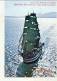 San Marino-1981 Cartolina Illustrata Accademia Navale Di Livorno Mostra Filateli - Luftpost