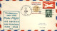 1957-U.S.A. Con Bollo Figurato Verde I^volo Polar Flight TWA San Francisco-Roma  - 2c. 1941-1960 Lettres