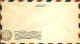1957-U.S.A. Con Bollo Figurato Verde I^volo Polar Flight TWA San Francisco-Roma  - 2c. 1941-1960 Covers