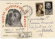 1955-cartolina IV Mostra Internazionale Canina Racc.affr. S.2v."Anno Mariano" An - Exhibitions