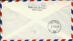 1959-Monaco Bollo Viola I^volo Air France Parigi-Istanbul Del 5 Maggio Volo Rima - Brieven En Documenten