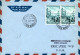 Vaticano-1960 I^volo Alitalia A Reazione Roma New York Del 2 Giugno - Airmail