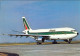 San Marino-1990 Cartolina Illustrata Aereo Airbus A 300 Bollo Nuovo Volo Non Sto - Luchtpost