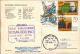 Vaticano-1990 Cartolina Illustrata Aereo Douglas DC 9 Bollo I^volo Alitalia Roma - Airmail