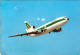San Marino-1990 Cartolina Illustrata Aereo Douglas DC 9 Bollo I^volo Alitalia Ro - Luchtpost