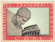 1952-Francobollo Sportivo L.20 Isolato Su Cartolina CONI I Mostra Internazionale - Erinnophilie