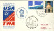 San Marino-1976 TWA Bicentenario Indipendenza Americana Dispaccio Aereo Roma Was - Posta Aerea