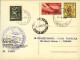 1967-cartolina Commemorativa 50^ Primo Francobollo Posta Aerea Volo Roma Torino  - Poste Aérienne