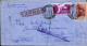 1955-lettera Espresso Diretta In Gran Bretagna Affrancata L.60 Congresso Mondial - 1946-60: Marcofilia