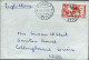 1952-lettera Diretta In Gran Bretagna Affrancata L.60 Italia Al Lavoro Annullo D - 1946-60: Marcofilia