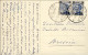 1925-cartolina Villa Marchesi Fassati Reggiolo Emilia Affrancata Coppia 20c.su 2 - Reggio Emilia