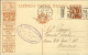 1924-cartolina Postale 30c.arancio Tassello Pubblicitario "Francesco De Capitani - Ganzsachen