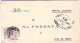 1944-piego Affrancato 50c. Lupa Senza Filigrana - Poststempel