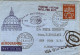 Vaticano-1966 Biglietto Postale L. 100 Diretto In U.S.A. Volo New York Roma Boll - Aéreo