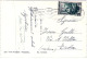 1954-Trieste A Cartolina Miramare Affrancata L.10 Italia Al Lavoro Isolato - Poststempel