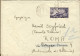 1950-busta Con Lettera In Testo Polacco Affr. L.20 Salone Internazionale Dell'au - Erinnofilia