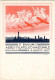 1947-cartolina Illustrata In Rosso III^raduno Aereo Filatelico Nazionale Bologna - Manifestazioni