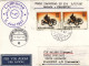 San Marino-1967 I^volo Lufthansa Malaga (Spagna) Francoforte - Luchtpost