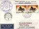 San Marino-1967 I^volo Lufthansa Malaga (Spagna) Francoforte - Airmail