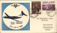 1967-cartolina SAS DC-9 Jet I^volo Roma Stoccolma Affrancata L.20 Giuramento Di  - Luchtpost