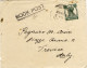 1949-India Lettera Affrancata 9p.verde - Andere & Zonder Classificatie
