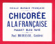 Pub-252D01  Chicorée à La Française, Paquet Bleu Rayé, Paul Mairesse, CAMBRAI, Grotte De La Gitana, BE - Reclame