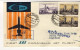 1959-cat.Pellegrini N.1005 Euro 70, I^volo SAS Caravelle Jet Roma Baghdad Del 17 - Luchtpost